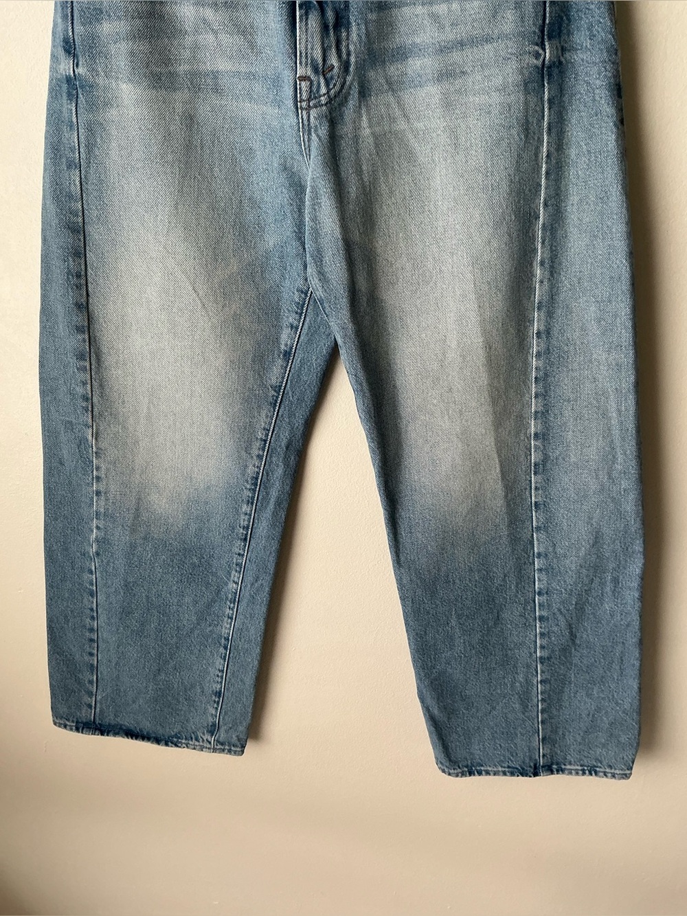 MOTHER SUPERIOR Jeans Half-Pipe Ankle This Is How I Roll Blue Size 25 - Picture 6 of 13